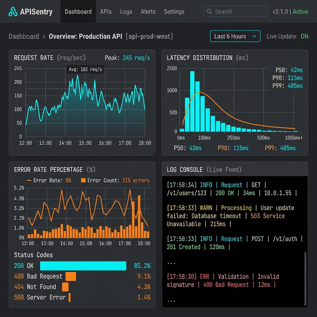 Developer API Monitor