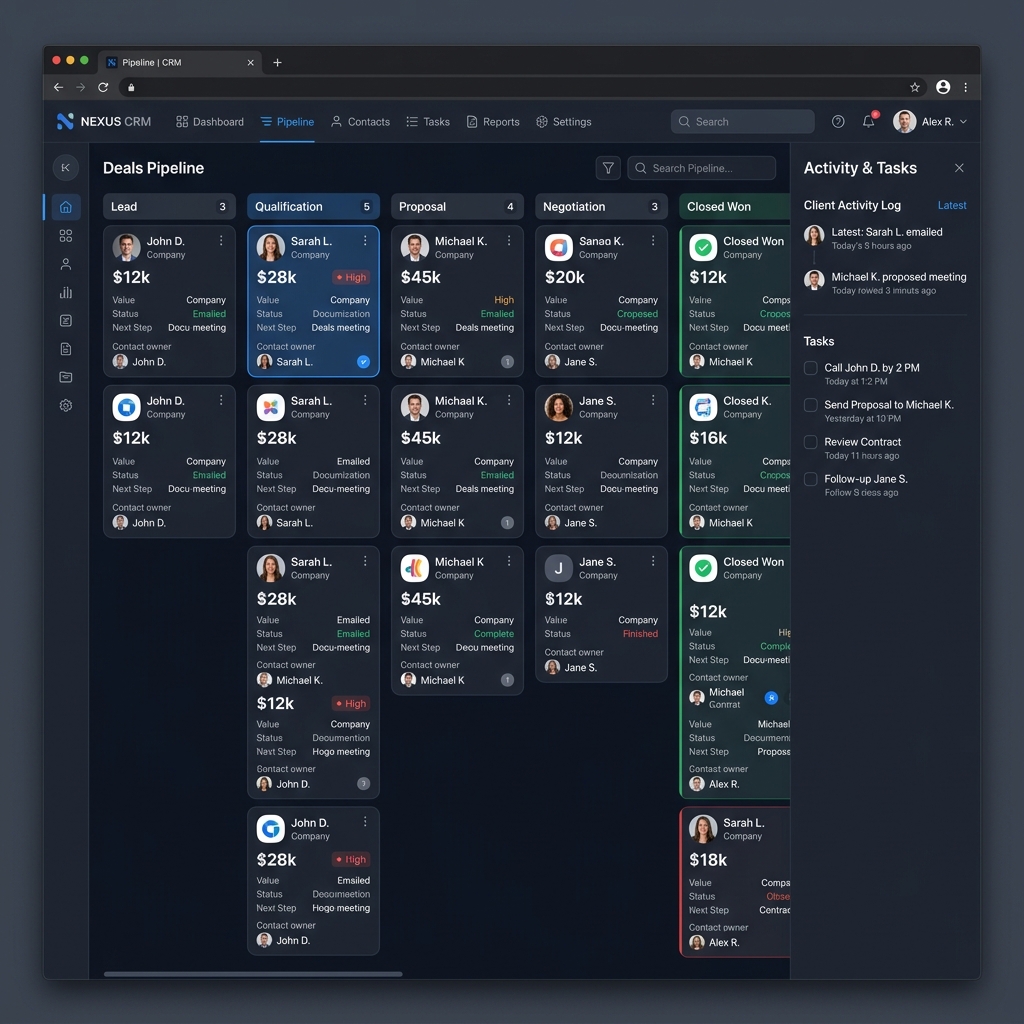 Operational CRM Platform