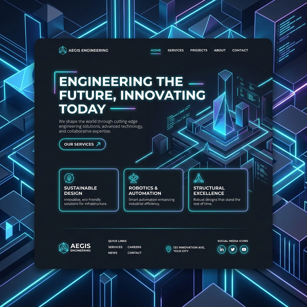 Next-Gen Brand Landing Page